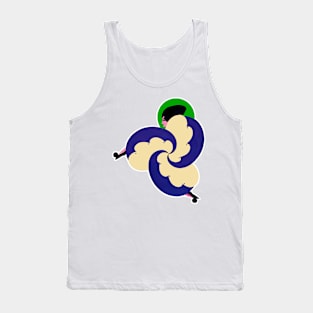 Determined woman takes strides Tank Top